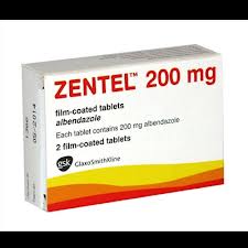 Zentel 200mg 10 Tabs, Albendazol